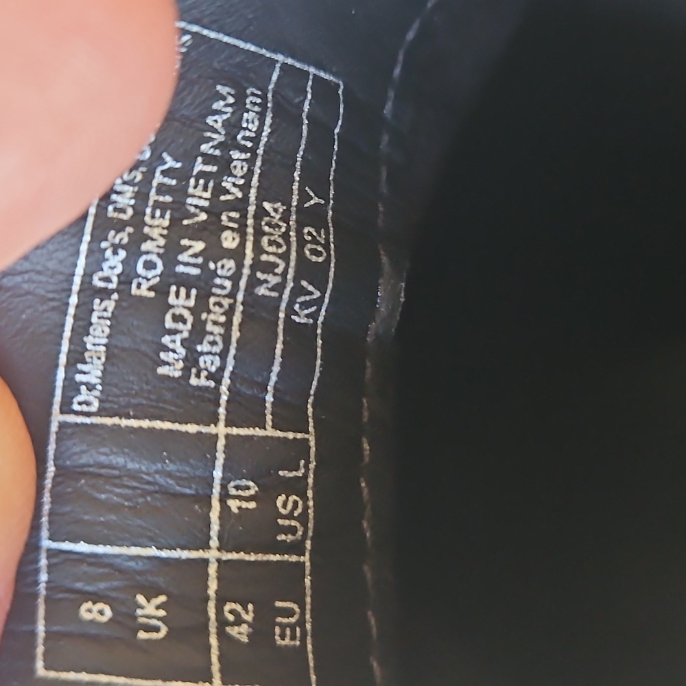 Dr. Martens Black Chelsea Boots with Yellow Accents - Picture 10 of 10